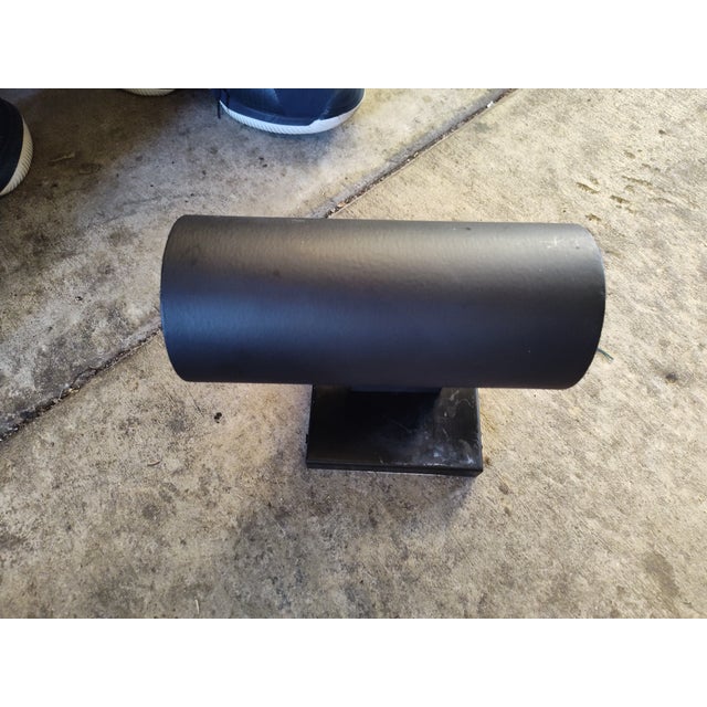 This is an exterior porch /patio type light porcelain socket on one end aluminum sealed on the other 8" L by 6"w by 7" d...