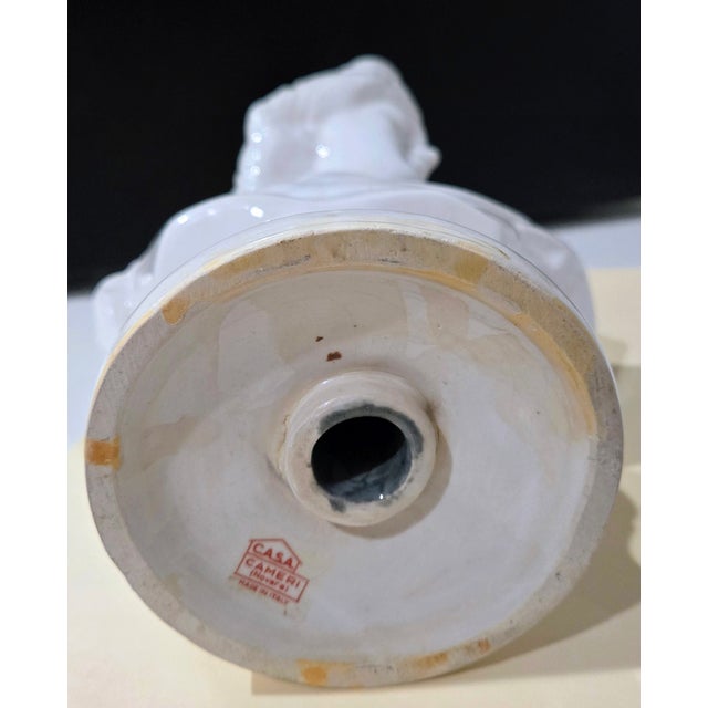 Italian Casa Cameri Marcialla Red Wine Lady Bust Decanter – Fort Worth Import For Sale - Image 9 of 9