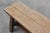 Antique French Rustic Oak Trestle Bench, 1890s For Sale - Image 13 of 14