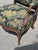 Louis XV Regency Armchair with Plant Tapestry, France For Sale - Image 5 of 9