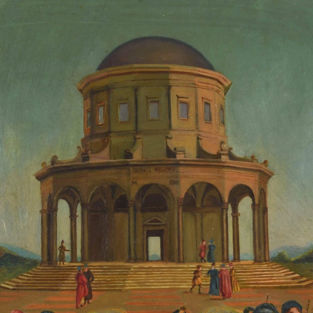 Renaissance Signed Rendition of Le Mariage De La Vierge For Sale - Image 3 of 12