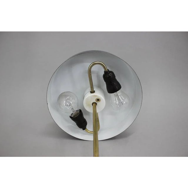 Metal Table Lamp by Kamenicky Senov, 1970s For Sale - Image 7 of 10
