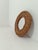 We offer for sale a handcrafted vintage round mirror. This 60s mirror in natural fibers has good dimensions, with a...