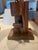 1960s California Modern Sculptural Wood Lamps With/Leonard R. Foss Shades Palm Springs - a Pair For Sale In Chicago - Image 6 of 12