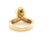 Tiffany and Co. Mid 20th Century Tiffany & Co Paloma Picasso Diamond Loop Ring 18K Yellow Gold Size 5 For Sale - Image 4 of 7