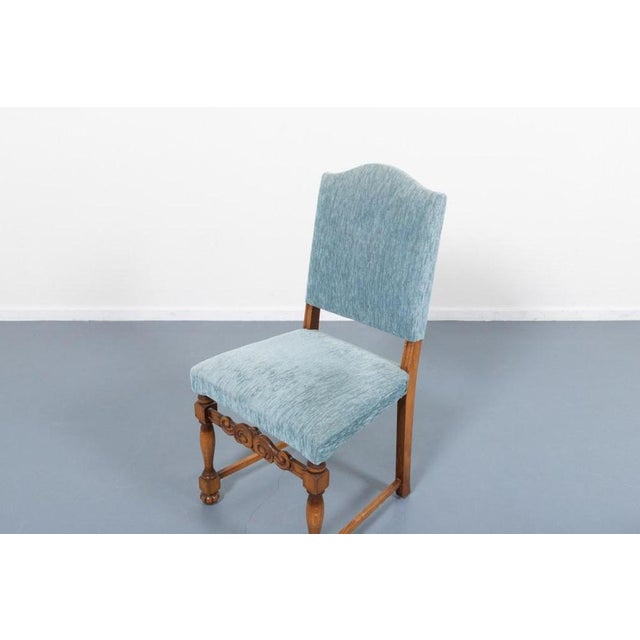 Provenance Oak Dining Table and Dining Chairs, 1950s, Set of 7 For Sale - Image 15 of 18