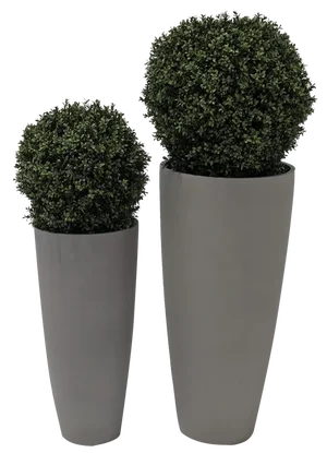Hortology Landscape Faux Bushes, Set of 2