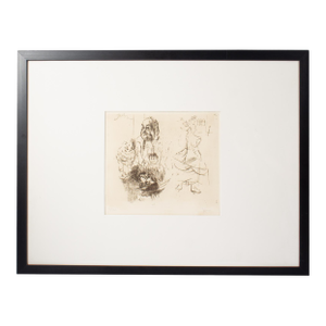Limited Edition Etching by Jack Levine