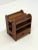 Wood Art Deco Oak Bedside Table, 1970s For Sale - Image 7 of 9