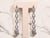 Silver The Daenerys: Antique Platinum & Diamond Dangler Earrings, 2 Pieces For Sale - Image 8 of 8