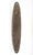 Vintage 9.375 In. Nickel Plated Brass Oval Door Pull For Sale - Image 4 of 4