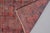 Red Vintage Distressed Turkish Oushak Rug in Crimson Red For Sale - Image 8 of 10