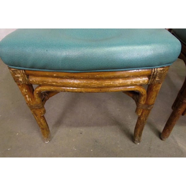 Mid 20th Century Bamboo Bentwood Chairs - Set of 3 For Sale - Image 6 of 7