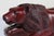 Vintage Hand-Carved African Lion & Lioness Sculpture – Signed "Masaku" – African Ironwood Safari Folk Art For Sale - Image 9 of 15