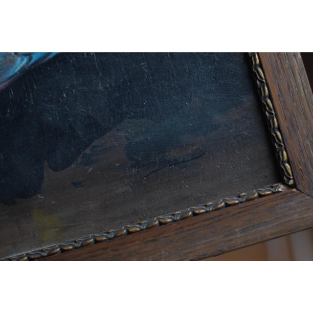 French Provincial Antique French Fish Still Life by Joseph De Ruysscher, C. 1900 For Sale - Image 3 of 5
