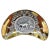 1960s Set of Piero Fornasetti Medaglioni Gilt Porcelain Crescent Catchall Plates, 1960s For Sale - Image 5 of 10