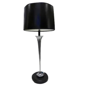 Silver Trumpet Table Lamp