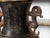 Mid 20th Century Asian Midcentury Bronze Urn-Shaped Table Lamps with Rooster and Meander - Pair For Sale In Atlanta - Image 6 of 9