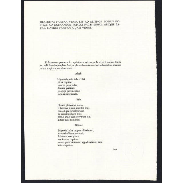 Printmaking Materials 1968 Salvador Dalí Biblia Sacra "Filius Prodigus" (Prodigal Son) For Sale - Image 7 of 10