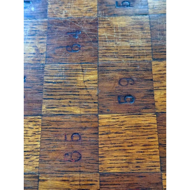 Traditional Antique Game Board (Chess/Checkers) For Sale - Image 3 of 8