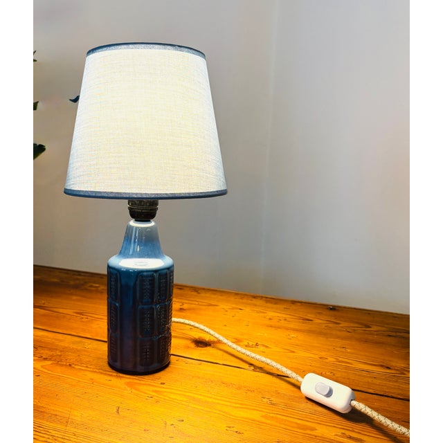 1960s Model 1017 Bamboo Table Lamp from Søholm, 1960s For Sale - Image 5 of 8