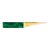 Vintage Malachite Stone & Brass-Plated Letter Opener – Organic Modern / Hollywood Regency / Modernist For Sale