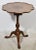 Chippendale Baker Historic Charleston Collection Mahogany Carved Scalloped Flip Top Table For Sale - Image 3 of 11