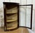 English Mahogany Corner Wall Display Cabinet, 1950s For Sale - Image 11 of 12