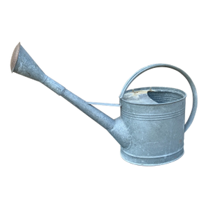 Vintage Galvanized Steel and Copper Garden Watering Can, Circa 1940s