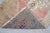 Terra Cotta 1970s Distressed Low Pile Turkish Yastik Petite Rug Faded Mat - 22'' X 44'' For Sale - Image 8 of 13