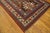 Late 19th Century 1890s Brown Geometric Antique Caucasian Rug 4'0"x 8'0" Handknotted Wool Carpet For Sale - Image 5 of 5