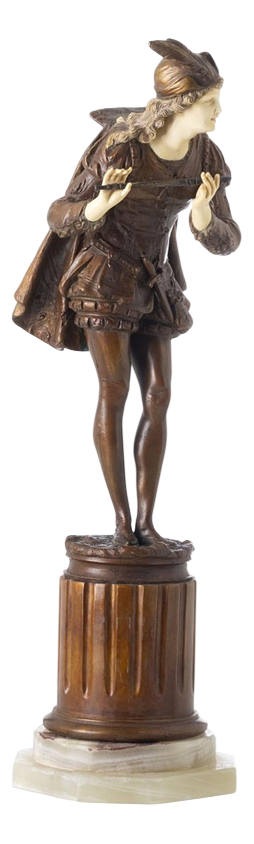 20th Century Model Sculpture in Bronze by Albert-Ernest Carrier-Belleuse, 1800s)