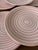 Vintage Pink Marbled Ceramic Dinnerware Set from Longchamp, 1990s, Set of 6 For Sale - Image 6 of 7