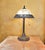 Vintage Desk Lamp With Frosted Glass Shade and 2 Pull Chain Switches For Sale - Image 12 of 12
