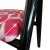 Dark Pink Late 20th Century Set of 4 Sculptural Postmodern Chairs For Sale - Image 8 of 12