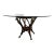1990s Bamboo Chippendale Glass Top Table For Sale