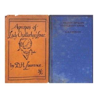 "Apropos of Lady Chatterley's Lover" 1930 Lawrence, d.h. For Sale