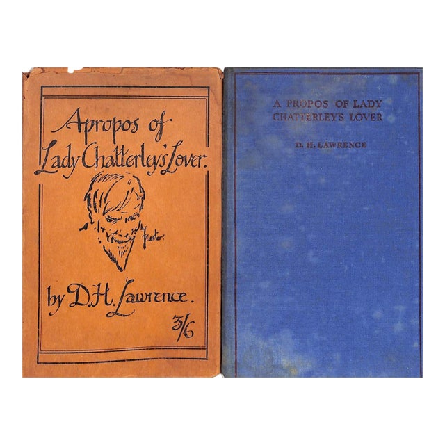 "Apropos of Lady Chatterley's Lover" 1930 Lawrence, d.h. For Sale