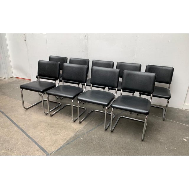 Mid-Century Modern Mid-Century German S32 Cantilever Chair by Marcel Breuer & Mart Stam for Thonet, 1970s For Sale - Image 3 of 18