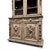 19th Century French Renaissance Revival Carved Oak Bookcase ~ Cabinet in Stripped Oak For Sale - Image 10 of 16