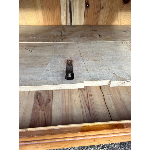 19th Century French Louis Philippe Solid Walnut Sideboard / Buffet For Sale - Image 10 of 12