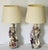 Marine World grotto style sea shells lamps with amethyst grid, ammonite fossil, sea whip branches, sponges and corals...
