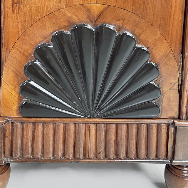 Italian Art Deco Wooden Bedside Tables, 1930s, Set of 2 For Sale - Image 11 of 17