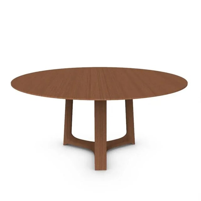 Not Yet Made - Made To Order Modern Jasper Dining Table in Smoked Oak by Collector Studio For Sale - Image 5 of 5