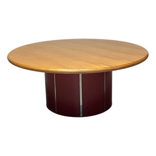 Large Round Table, 1980s For Sale