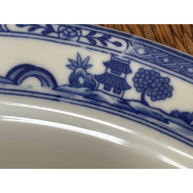 1920s Nippon Royal Sometuke Platter For Sale - Image 4 of 10
