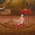 1980's Vintage Far Eastern Painting For Sale - Image 6 of 9