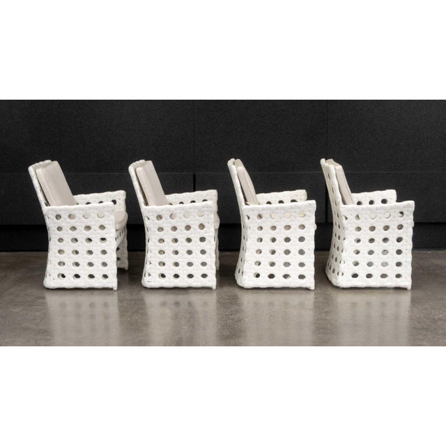 Early 21st Century Skyline Design "Jamaica" Dining Chairs, 8 For Sale - Image 5 of 11