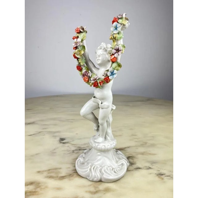 Porcelain Figurine, Italy, 1940s For Sale - Image 6 of 10