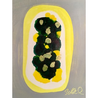 Original "Cell 7" Absract Mixed Media Painting For Sale